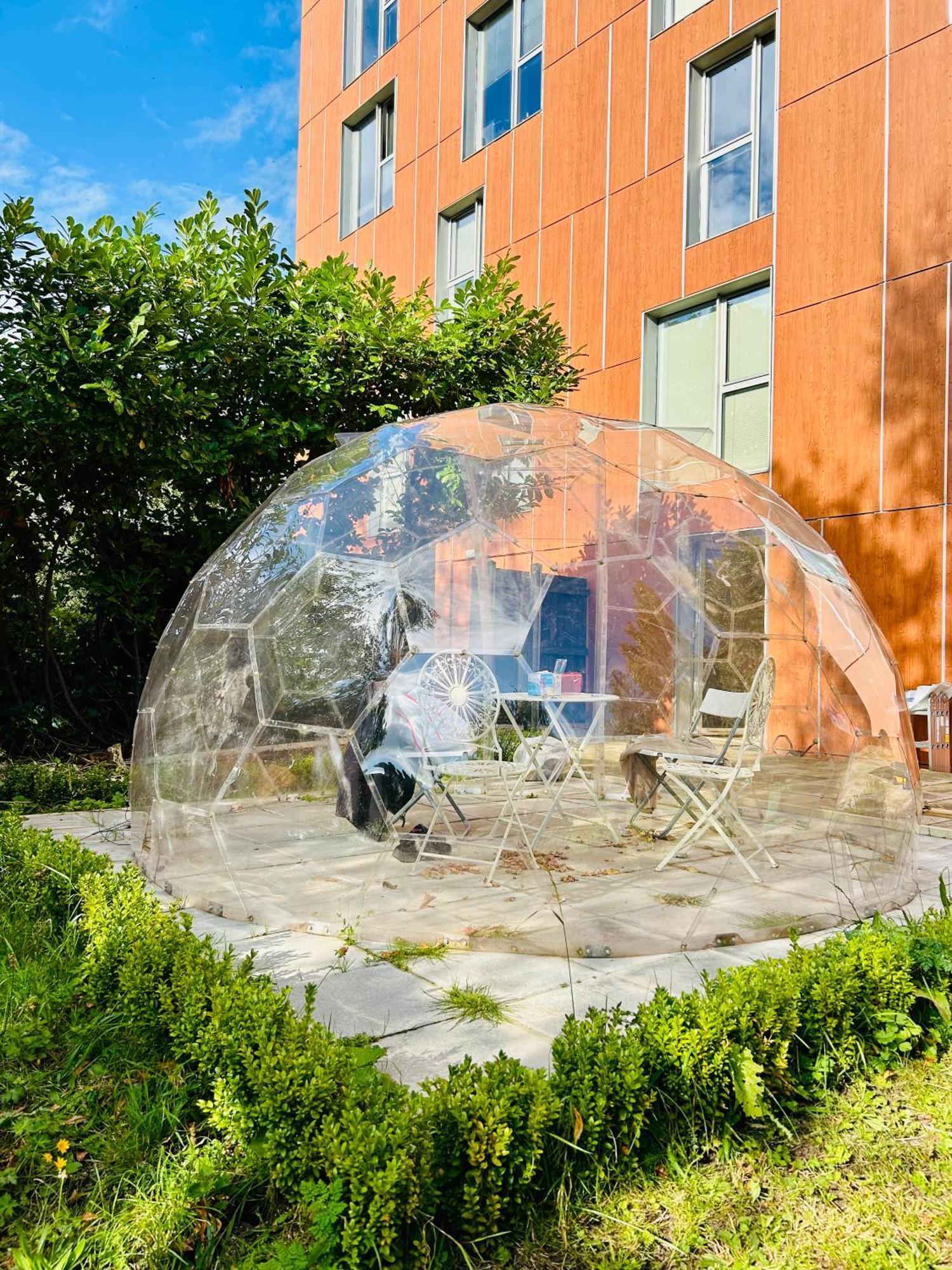 Private Garden Apartment With Geodome Manchester Kültér fotó